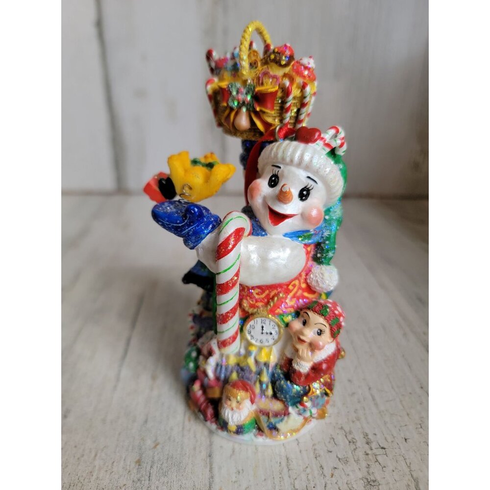 Radko AS IS Frosty gifts galore vintage‎ xmas figure Snowman toys